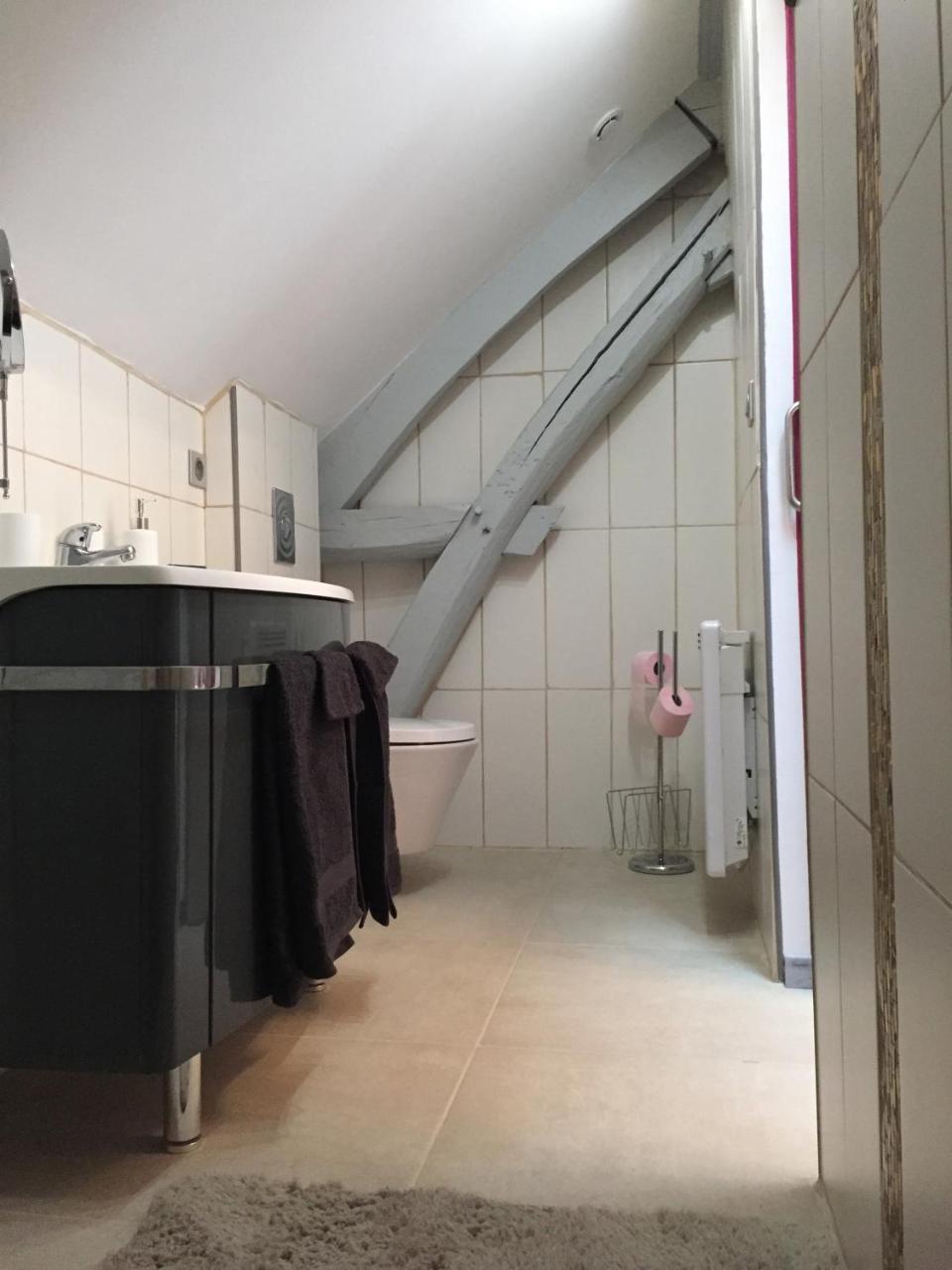 Le Rouge & Blanc Panzió Saint-Maurice-le-Vieil Kültér fotó