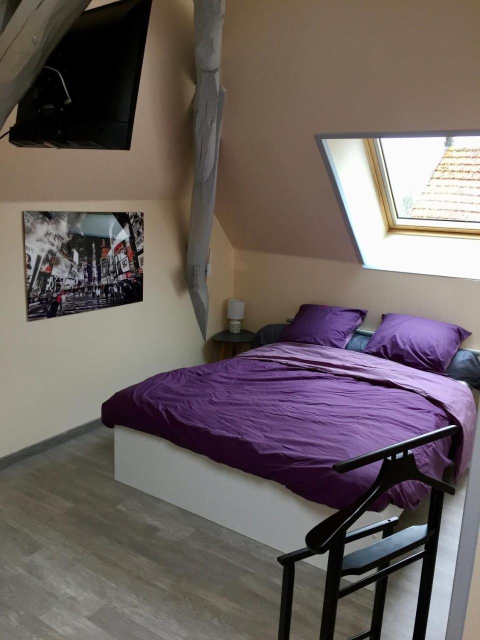 Le Rouge & Blanc Panzió Saint-Maurice-le-Vieil Kültér fotó