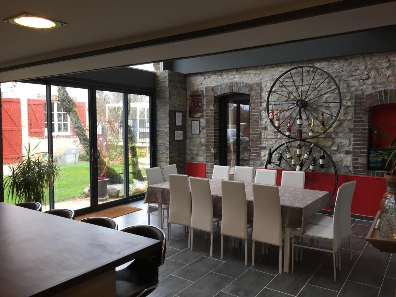 Le Rouge & Blanc Panzió Saint-Maurice-le-Vieil Kültér fotó