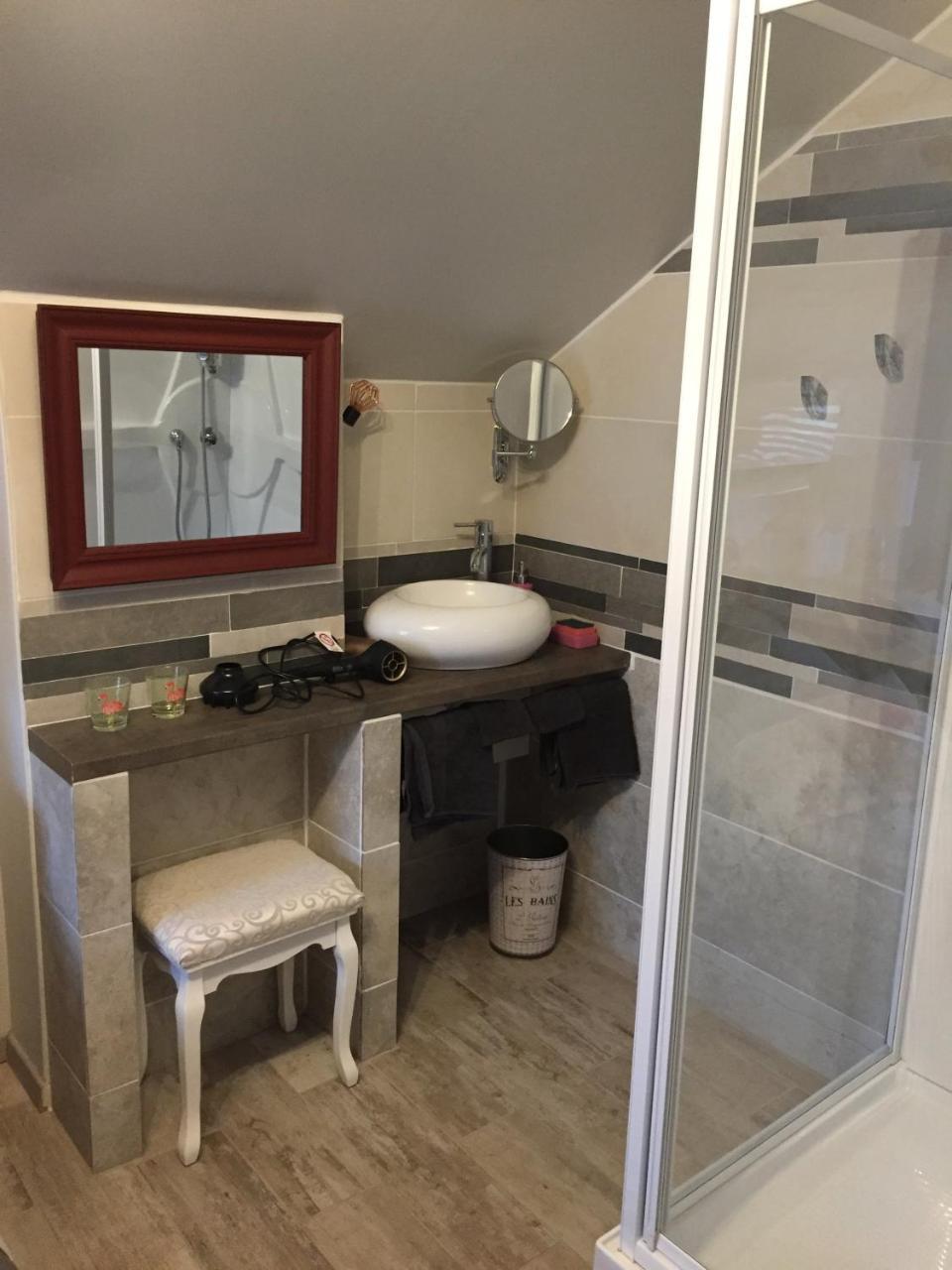 Le Rouge & Blanc Panzió Saint-Maurice-le-Vieil Kültér fotó